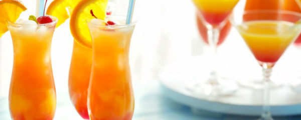 Cocktail Tequila sunrise