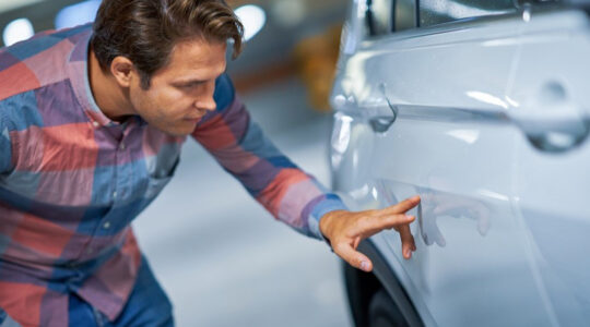 rayures sur sa voiture